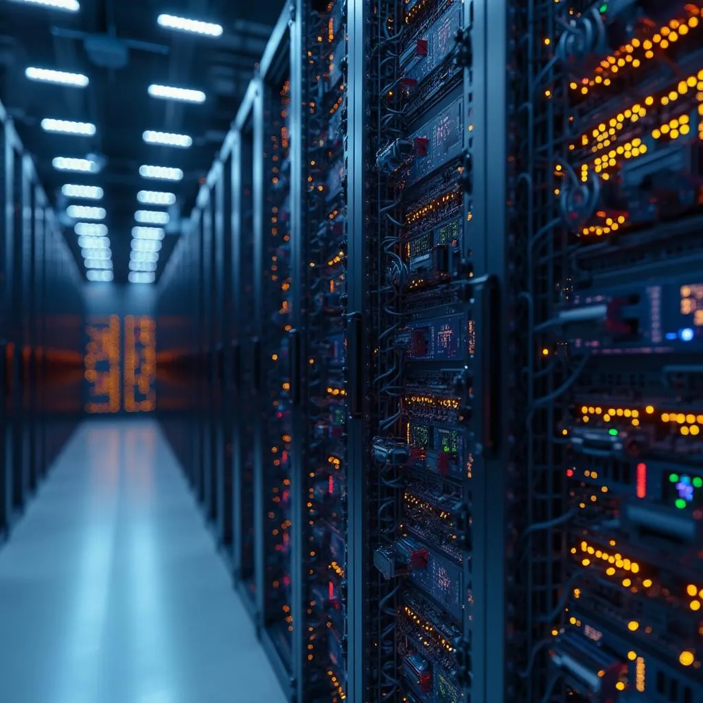 Serveurs de données et infrastructure technologique
